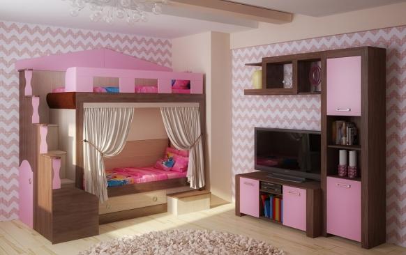 Детская мебель Фанки Тайм с кроватью Фанки Хоум